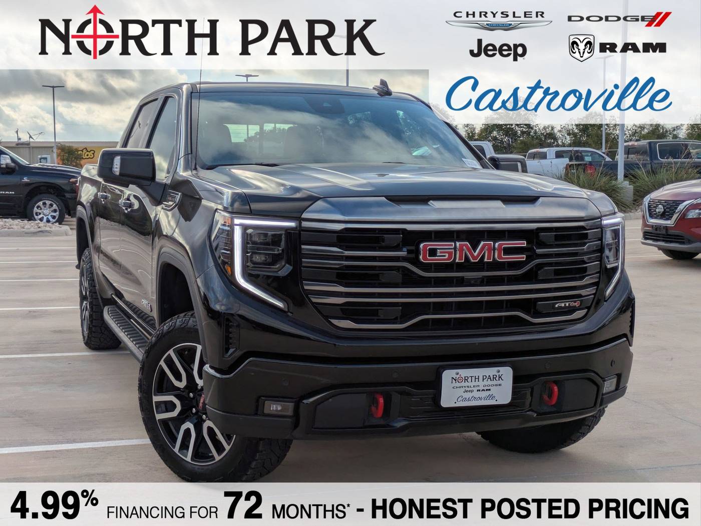 2024 GMC Sierra 1500 AT4 — Pickup Truck — 13,360 mi — Castroville, TX
