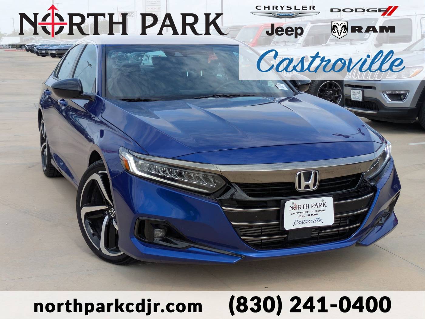 2021 Honda Accord Sport — Sedan — 50,597 mi — Castroville, TX