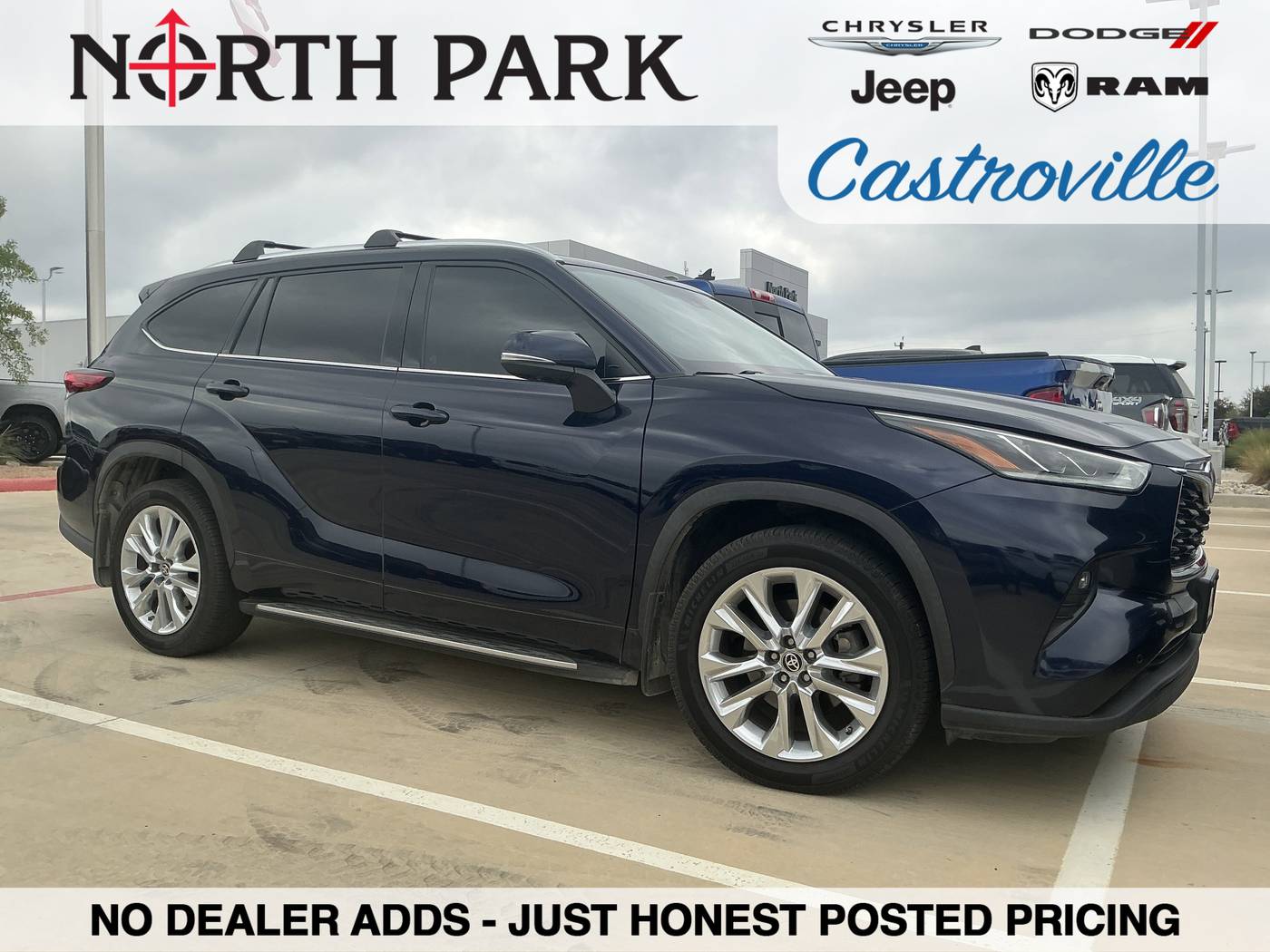 2021 Toyota Highlander Limited — SUV — 71,954 mi — Castroville, TX