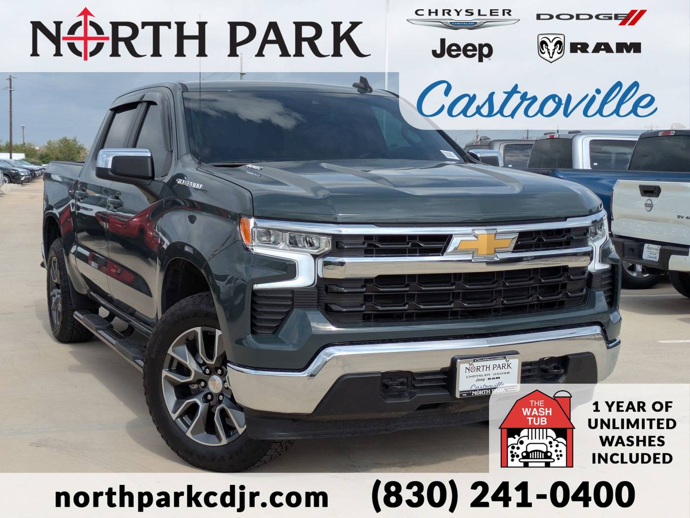 2025 Chevrolet Silverado 1500 LT — Pickup Truck — 2,309 mi — Castroville, TX