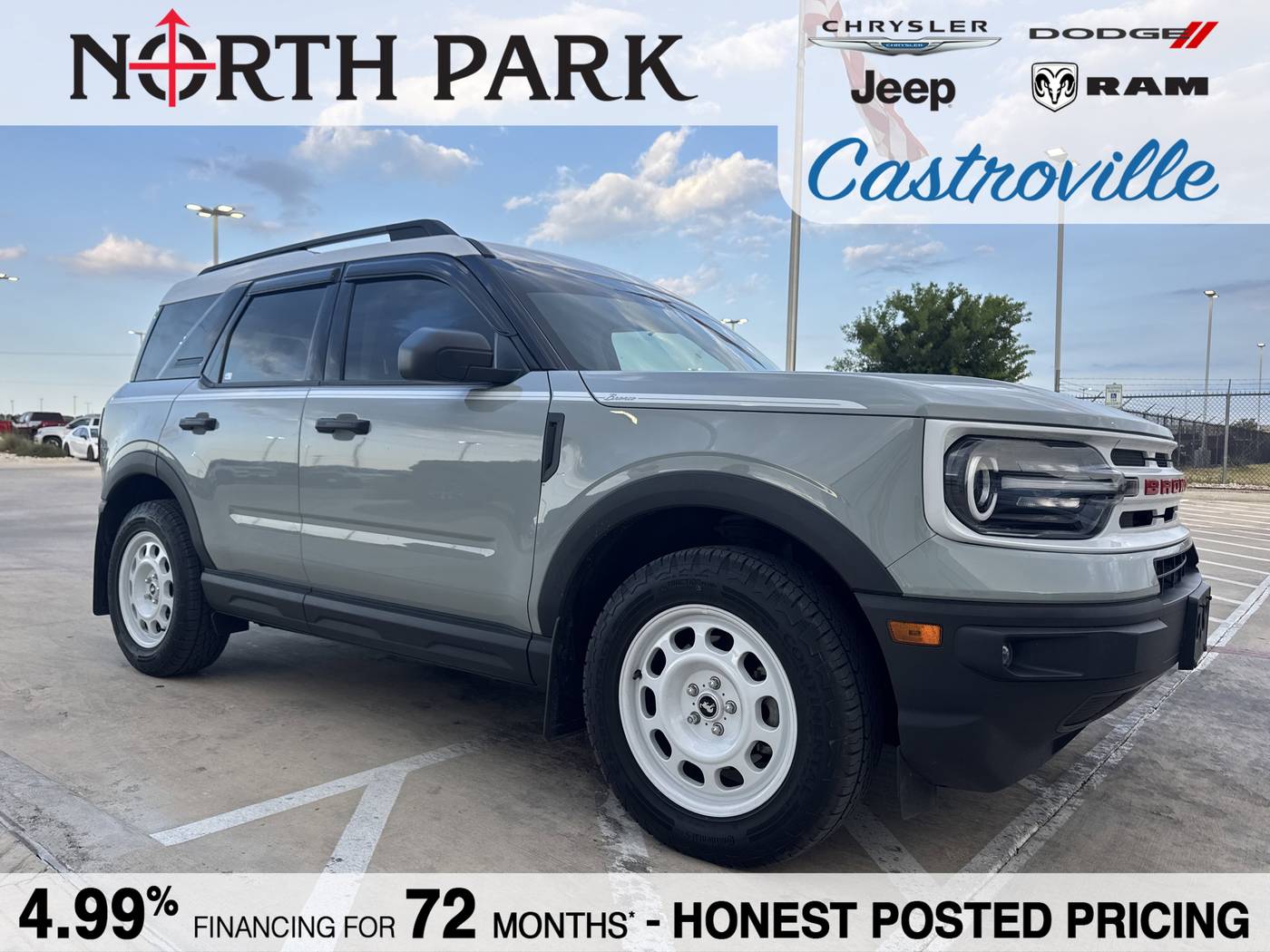 2023 Ford Bronco Sport Heritage — SUV — 31,165 mi — Castroville, TX