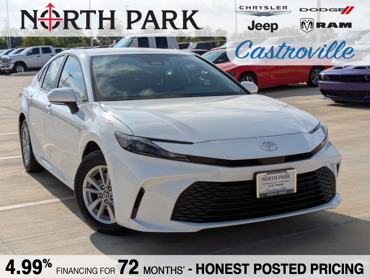 2025 Toyota Camry Hybrid LE — Sedan — 5,354 mi — Castroville, TX