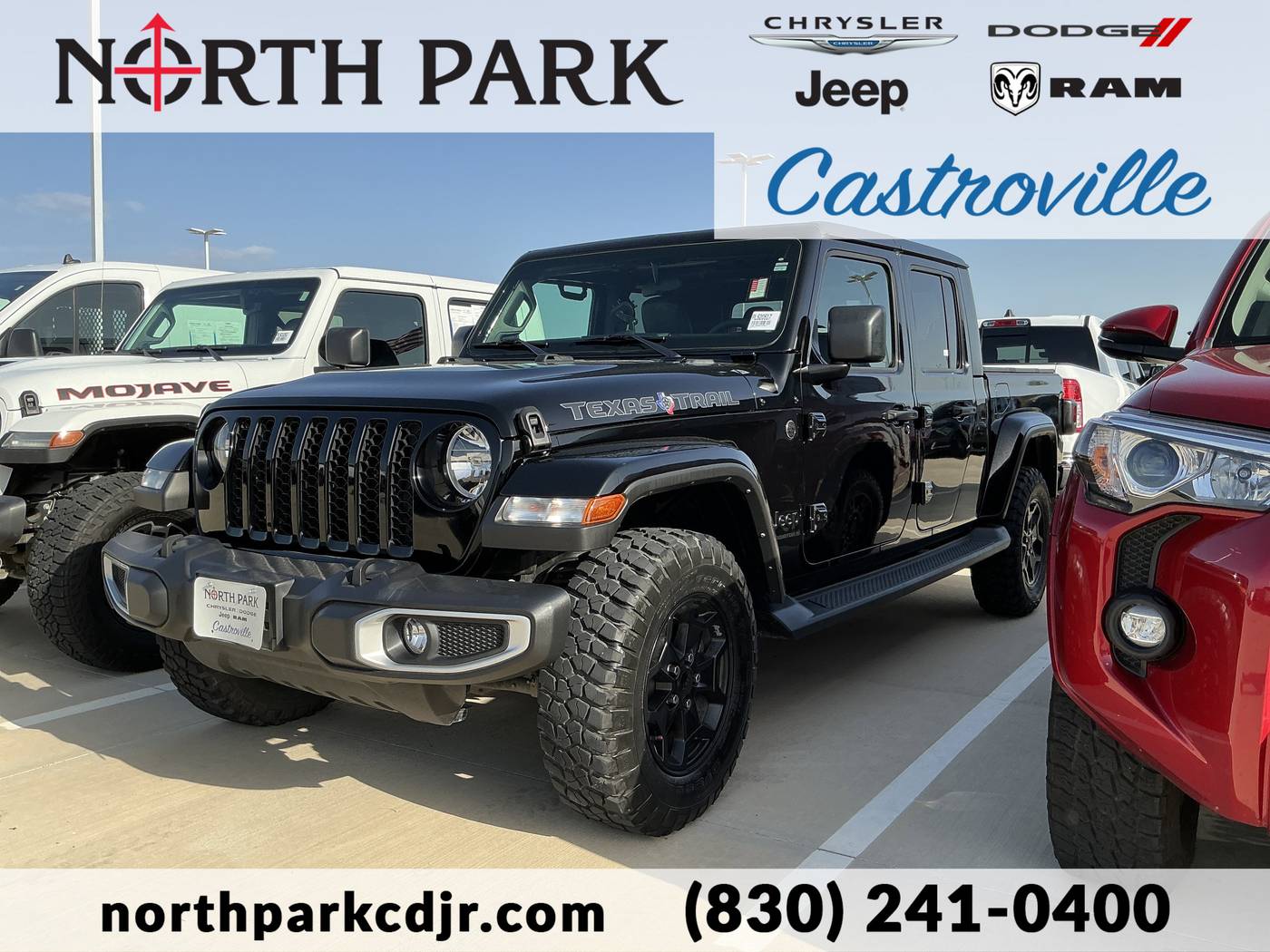 2023 Jeep Gladiator Texas Trail — Pickup Truck — 44,492 mi — Castroville, TX