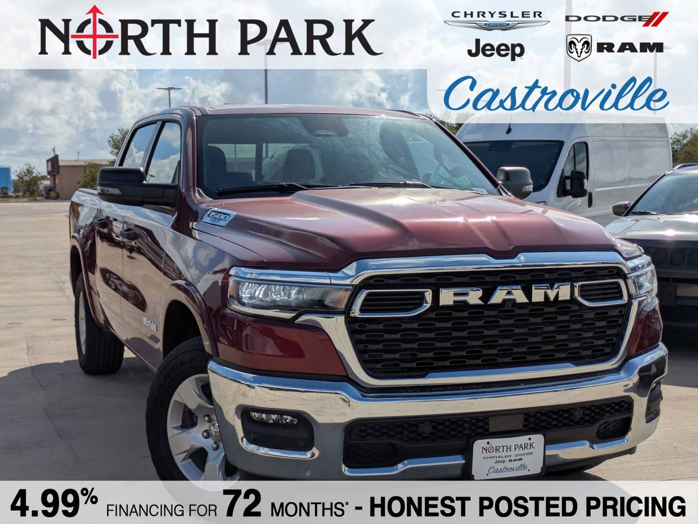 2025 Ram 1500 Lone Star — Pickup Truck — 522 mi — Castroville, TX