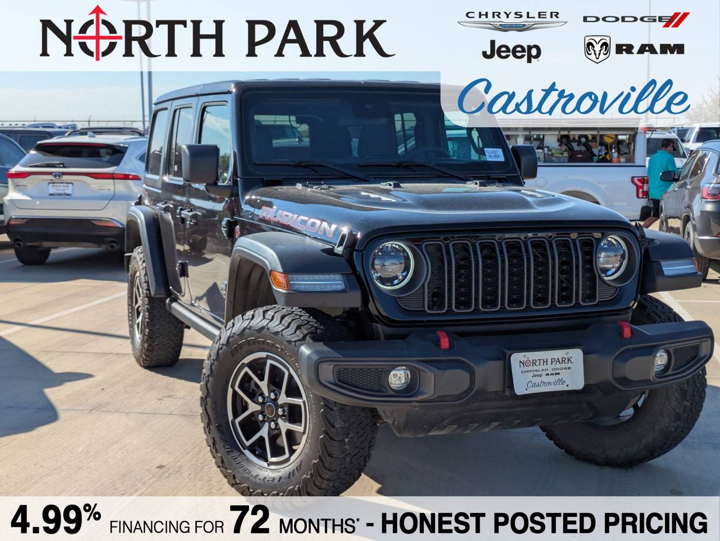 2024 Jeep Wrangler Rubicon — SUV — 20,457 mi — Castroville, TX