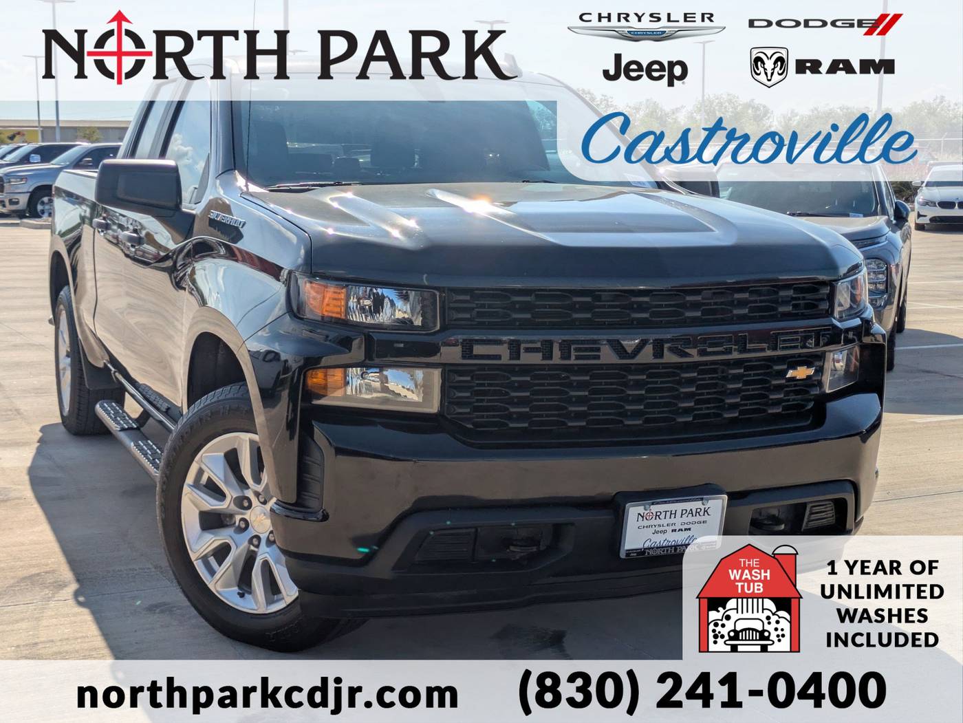 2020 Chevrolet Silverado 1500 Custom — Pickup Truck — 73,296 mi — Castroville, TX