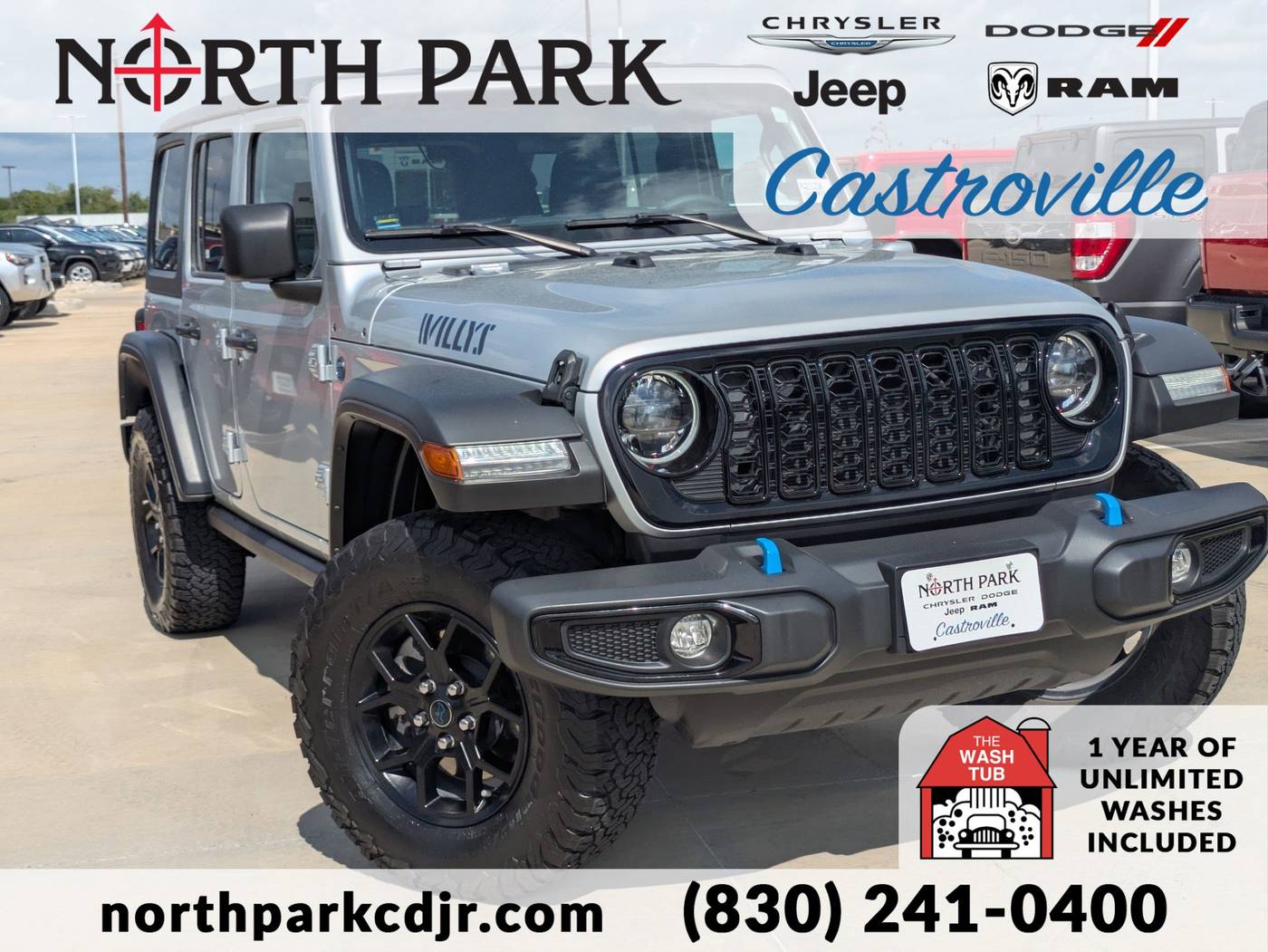 2024 Jeep Wrangler Willys — SUV — 20,743 mi — Castroville, TX
