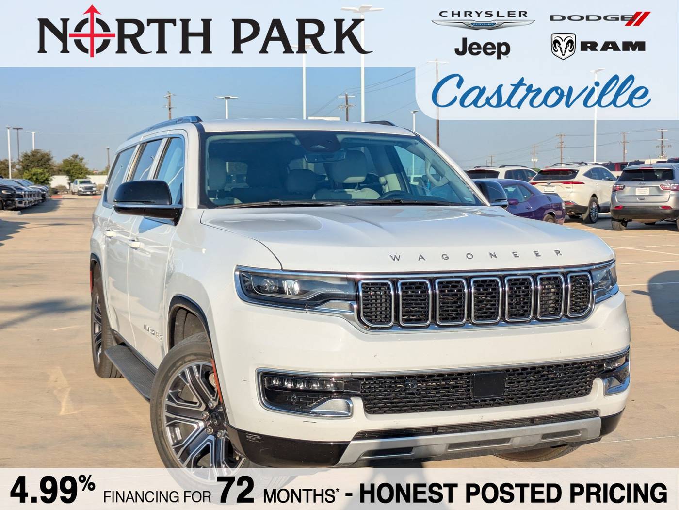 2023 Jeep Wagoneer Series II — SUV — 74,806 mi — Castroville, TX