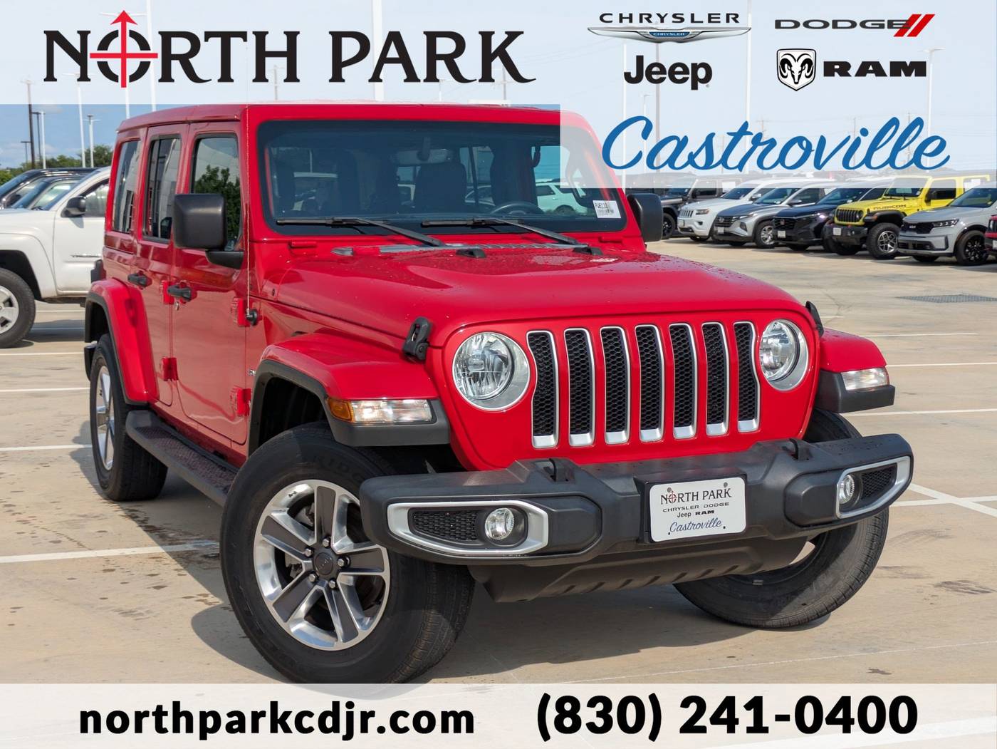 2021 Jeep Wrangler Sahara — SUV — 45,484 mi — Castroville, TX