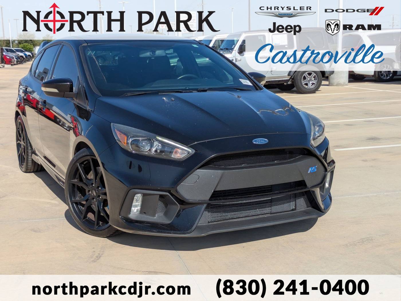 2017 Ford Focus RS — Hatchback — 47,700 mi — Castroville, TX