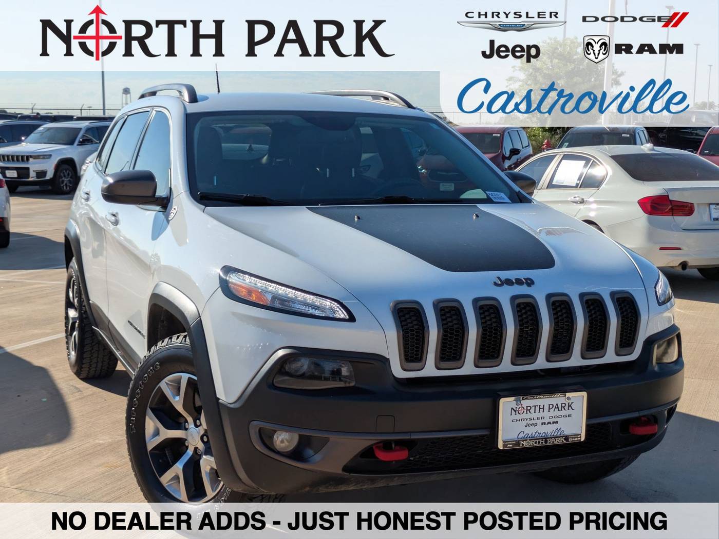 2017 Jeep Cherokee Trailhawk — SUV — 58,993 mi — Castroville, TX