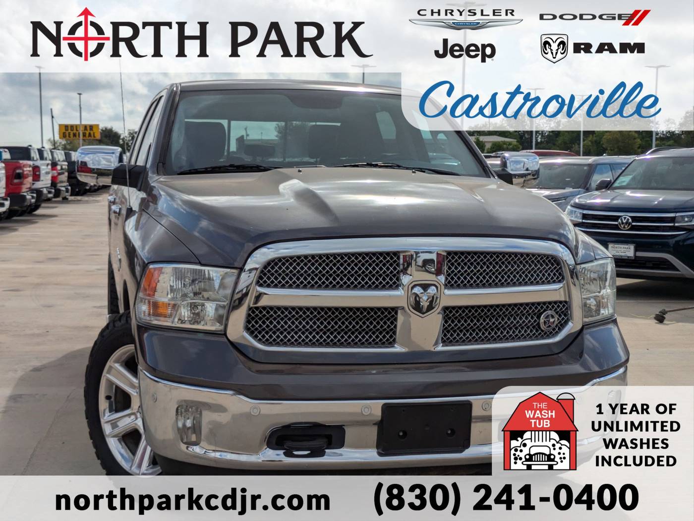 2018 Ram 1500 Lone Star Silver — Pickup Truck — 64,846 mi — Castroville, TX