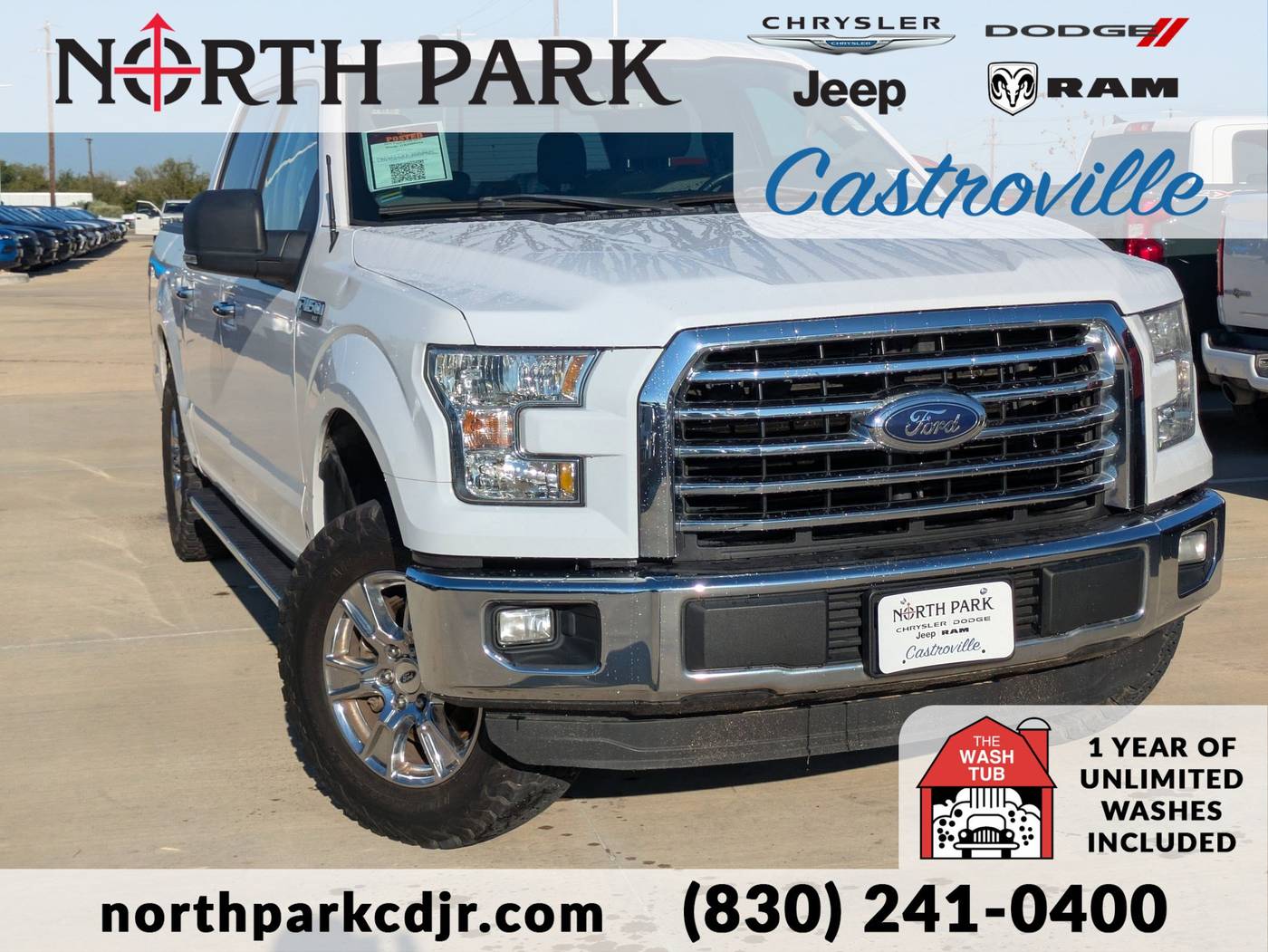 2016 Ford F-150 XLT — Pickup Truck — 127,313 mi — Castroville, TX