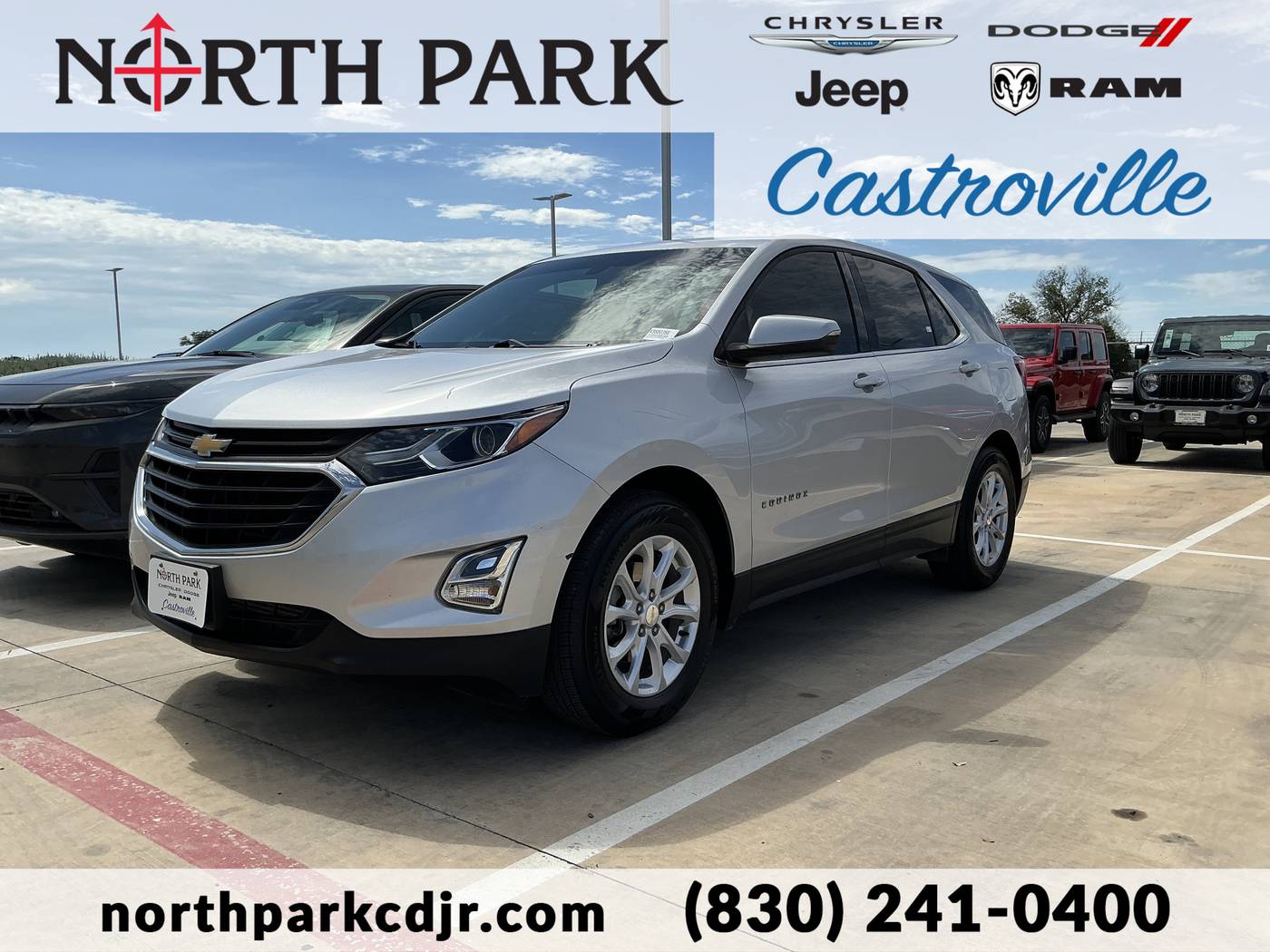 2019 Chevrolet Equinox LT — SUV — 81,530 mi — Castroville, TX