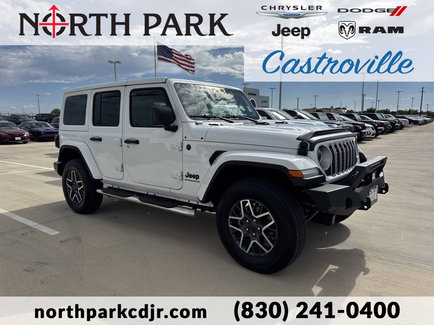 2025 Jeep Wrangler Sahara — SUV — 716 mi — Castroville, TX
