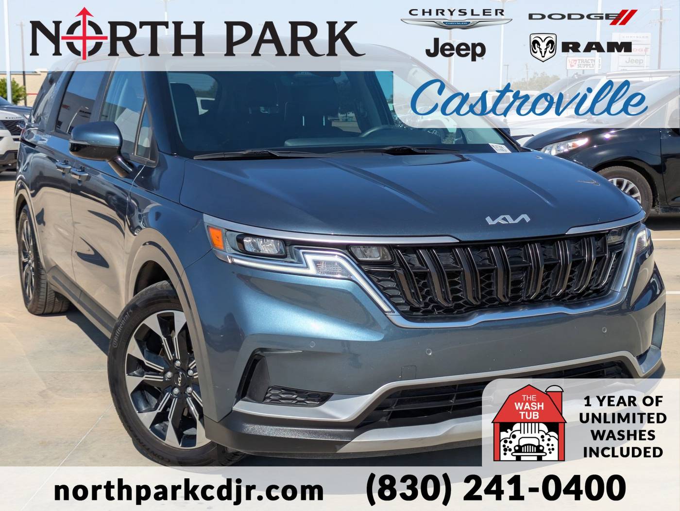 2022 Kia Carnival EX — Minivan — 54,166 mi — Castroville, TX