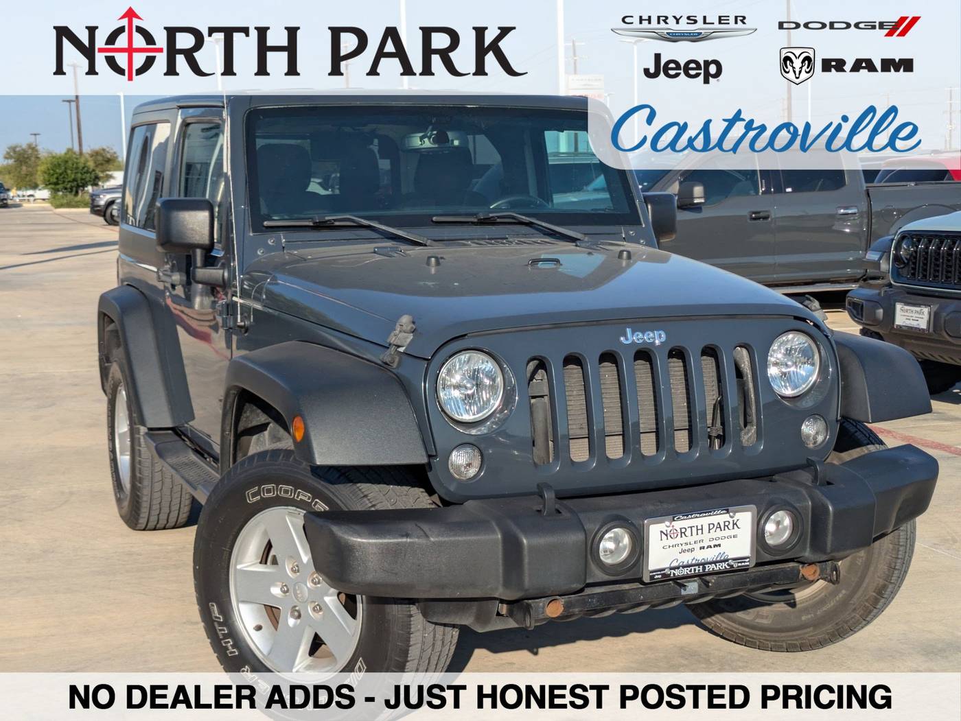 2018 Jeep Wrangler Sport S — SUV — 79,890 mi — Castroville, TX