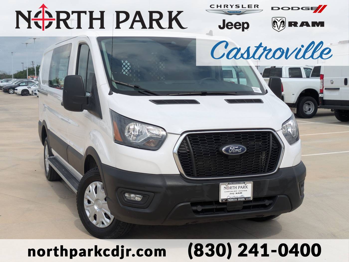 2023 Ford Transit Cargo Van T-250 — Cargo Van — 25,504 mi — Castroville, TX