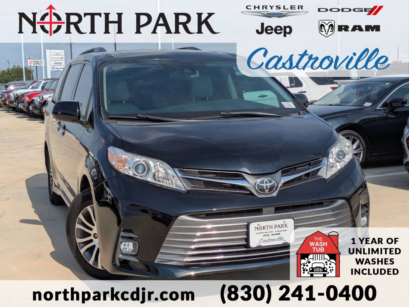 2020 Toyota Sienna XLE — Minivan — 45,847 mi — Castroville, TX