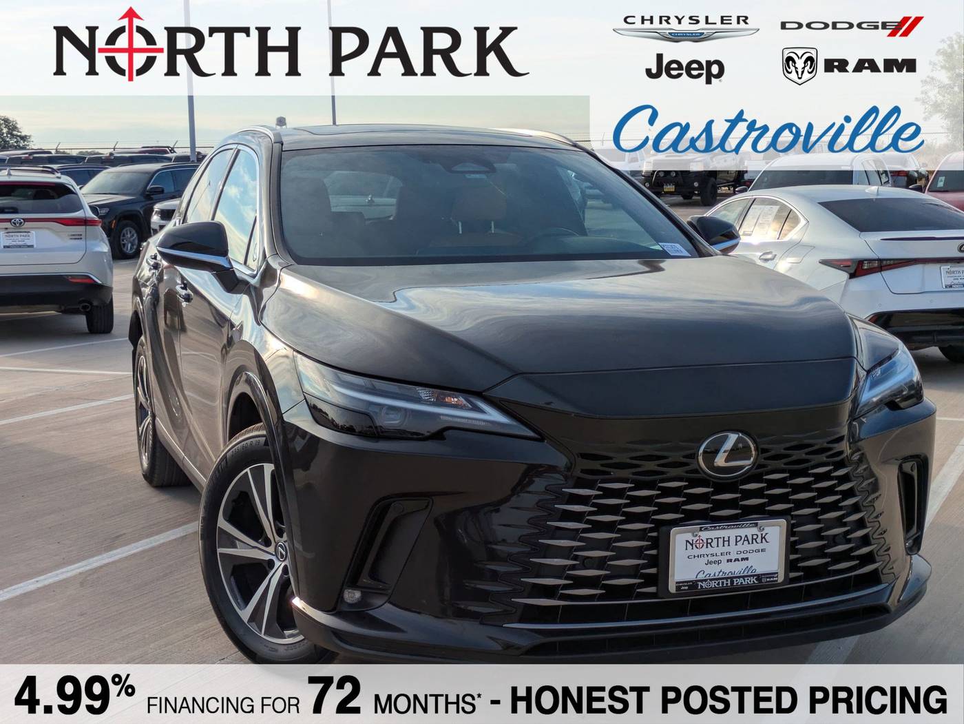 2023 Lexus RX RX 350h — SUV — 24,760 mi — Castroville, TX