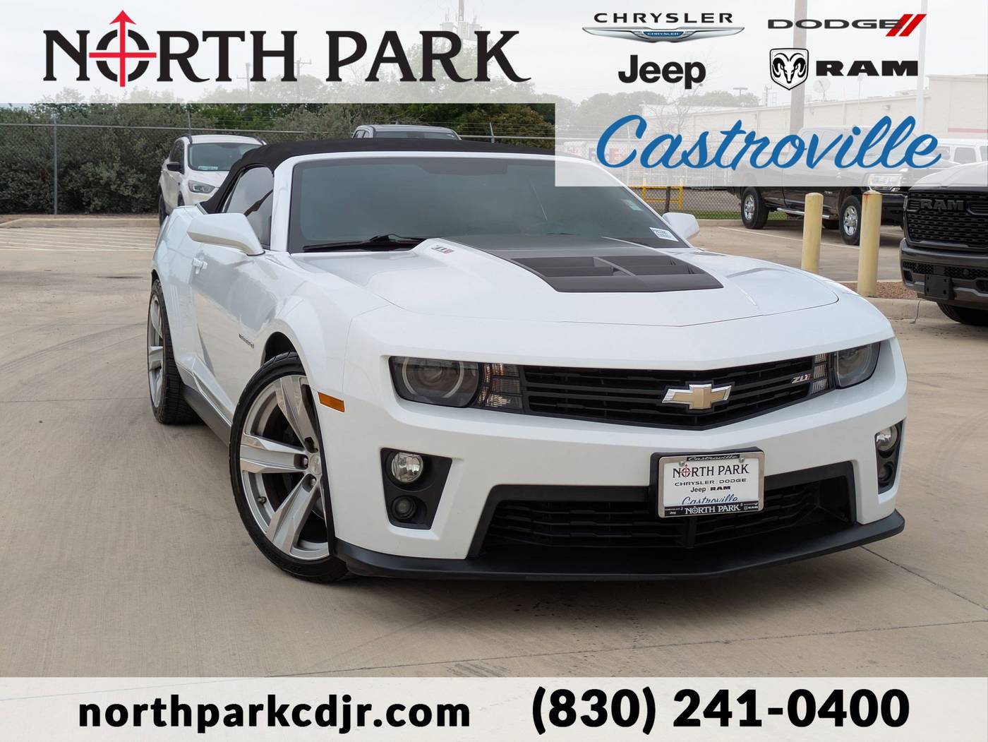 2013 Chevrolet Camaro ZL1 — Convertible — 50,029 mi — Castroville, TX