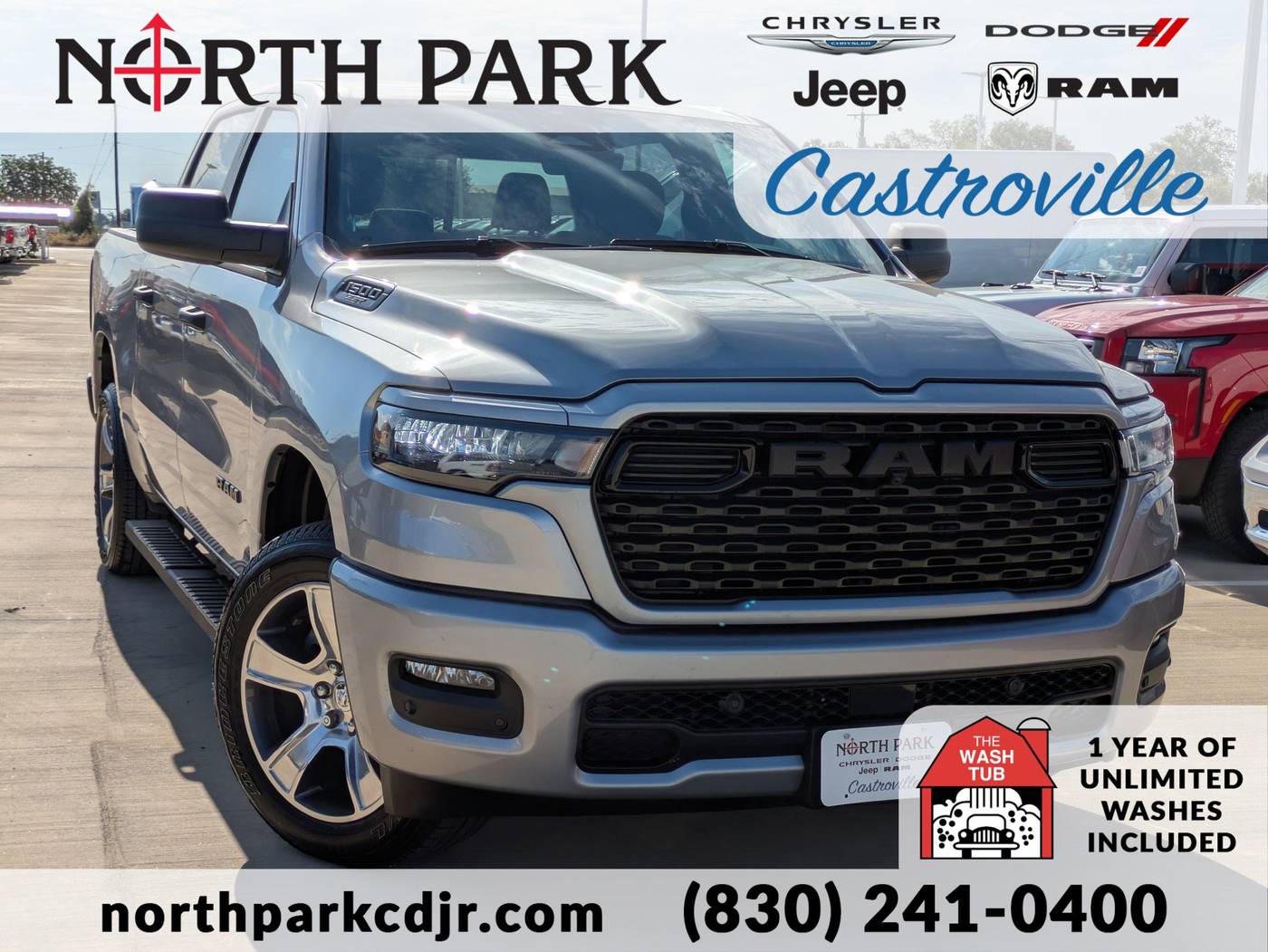 2025 Ram 1500 Tradesman — Pickup Truck — 2,954 mi — Castroville, TX