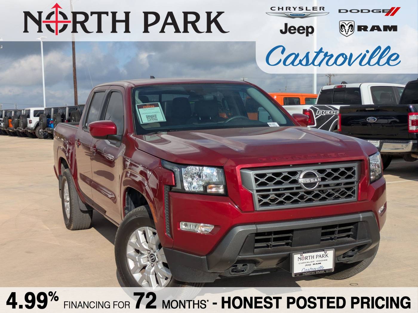 2022 Nissan Frontier SV — Pickup Truck — 36,024 mi — Castroville, TX