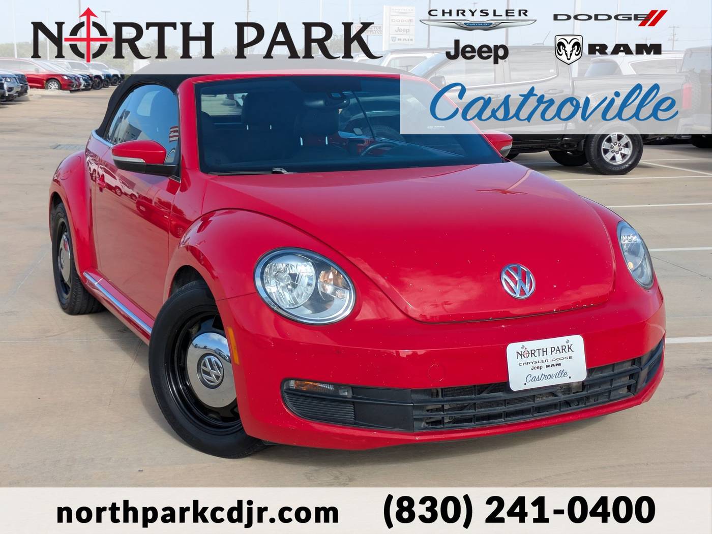 2016 Volkswagen Beetle 1.8T S — Convertible — 118,993 mi — Castroville, TX
