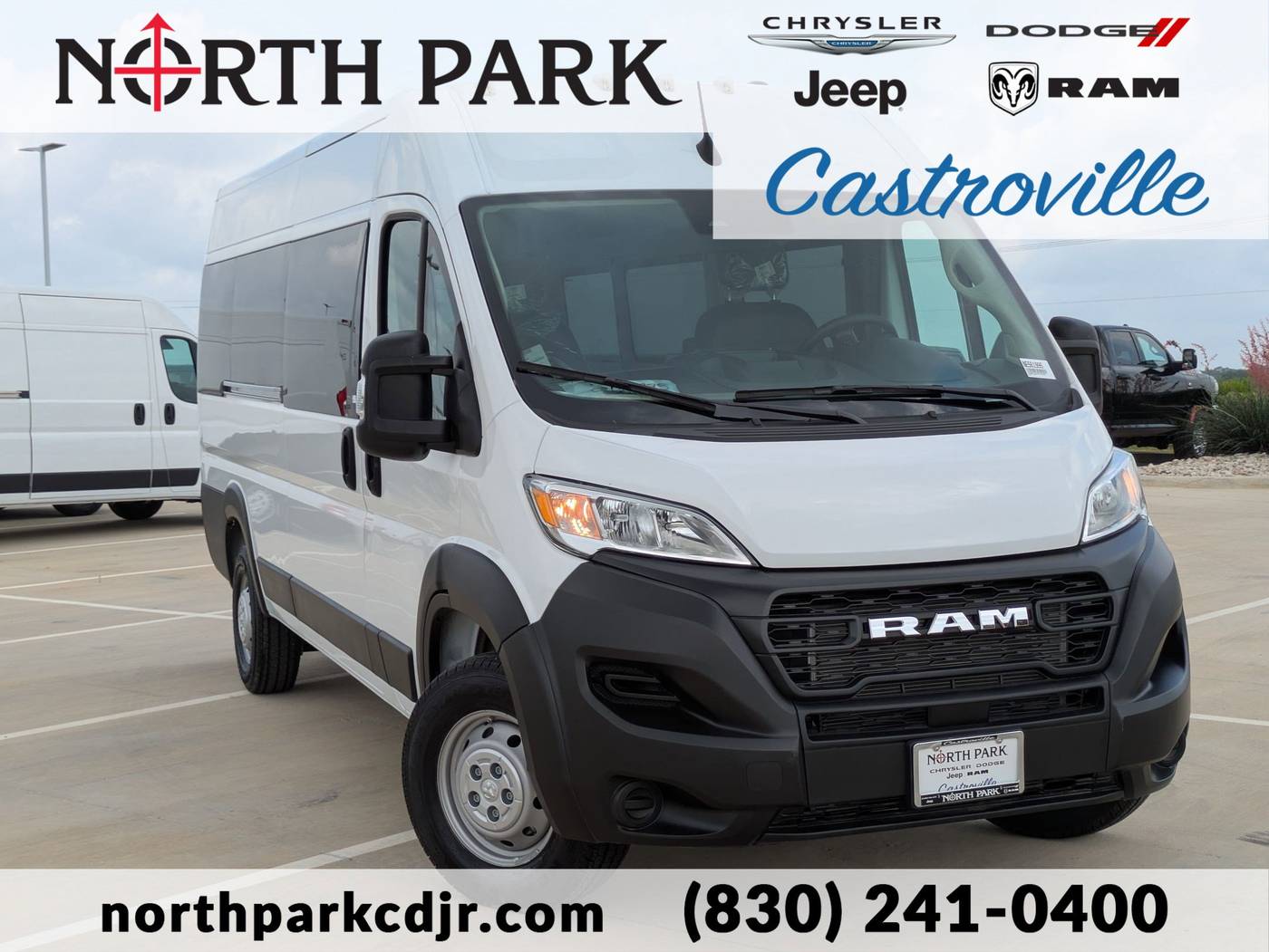 2023 Ram ProMaster Window Van 3500 — Passenger Van — 51 mi — Castroville, TX