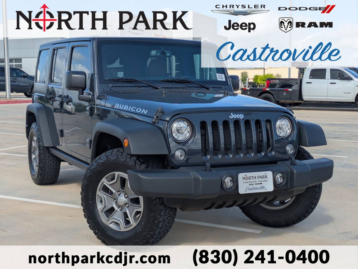 2017 Jeep Wrangler Rubicon — SUV — 30,627 mi — Castroville, TX