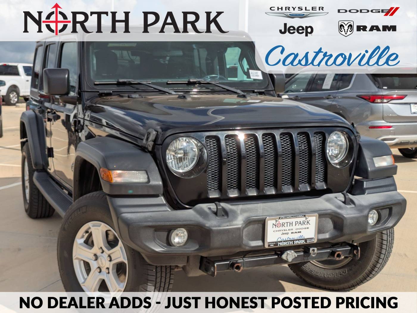 2018 Jeep Wrangler Sport S — SUV — 62,930 mi — Castroville, TX