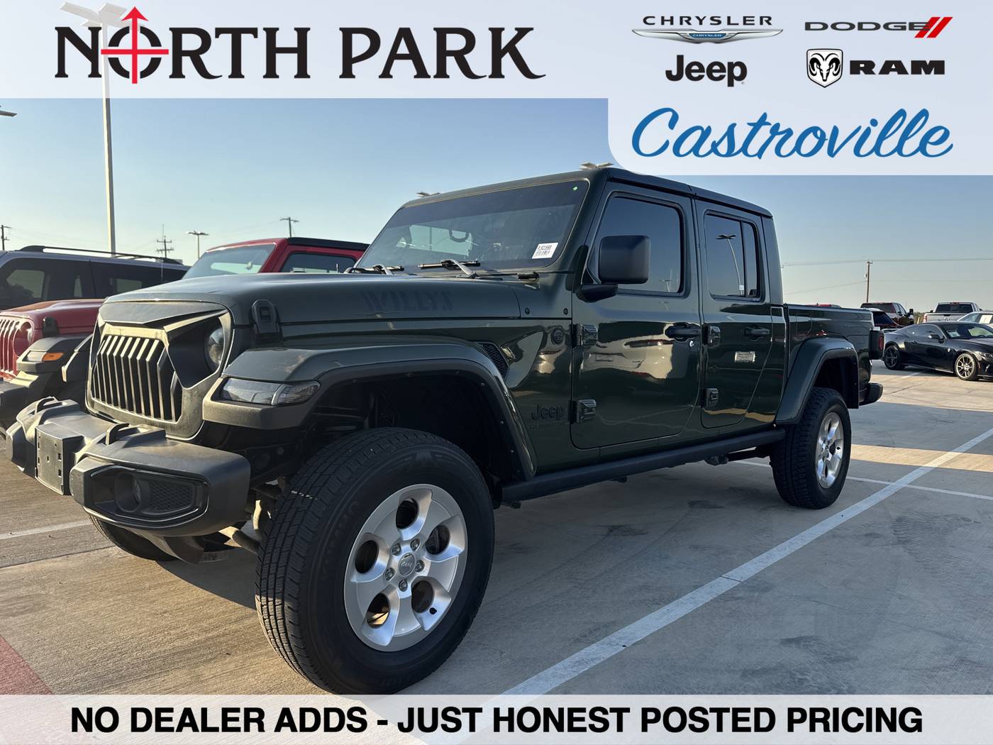 2021 Jeep Gladiator Willys Sport — Pickup Truck — 37,424 mi — Castroville, TX