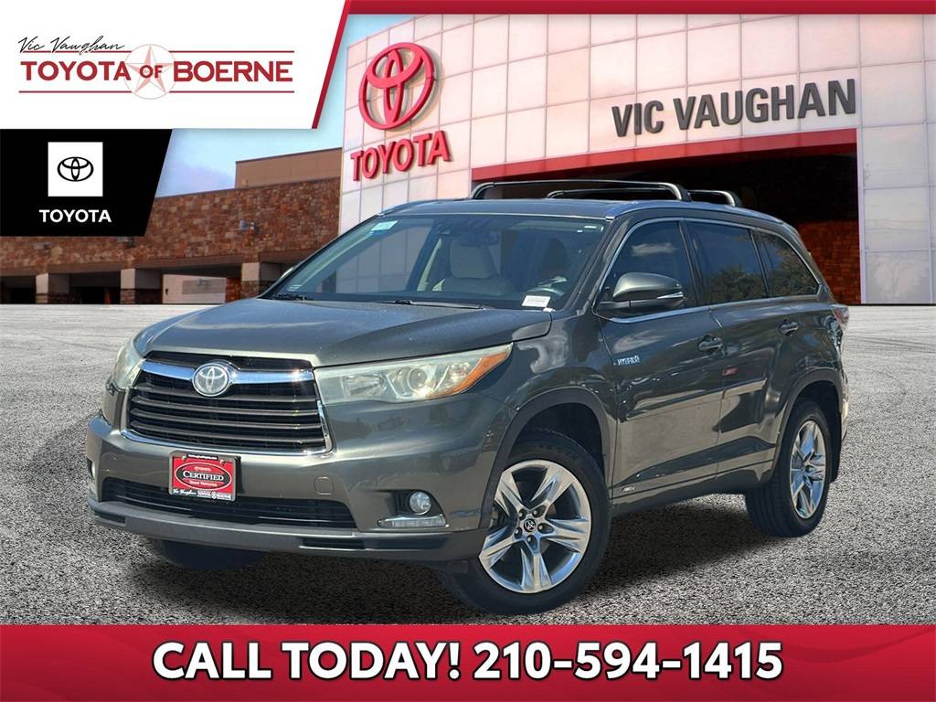 2016 Toyota Highlander Hybrid Limited — SUV — 60,664 mi — Boerne, TX