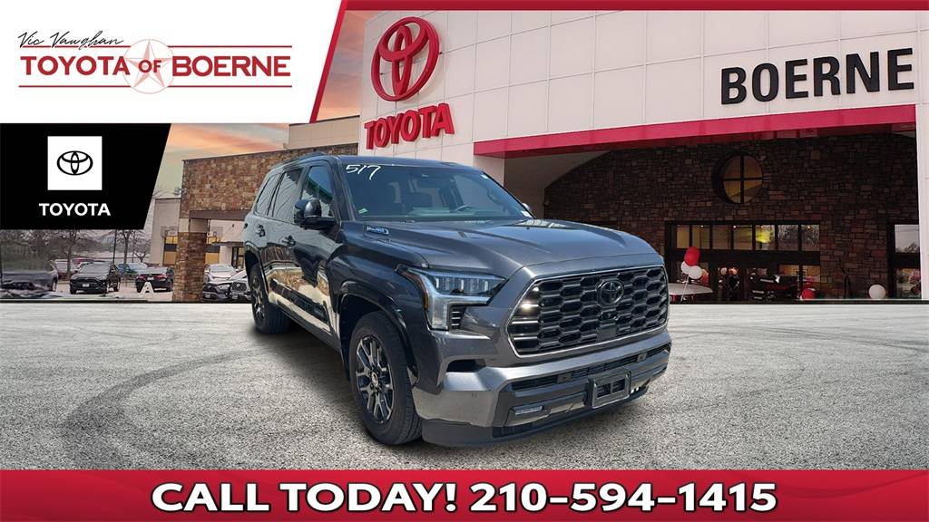 2024 Toyota Sequoia Platinum — SUV — 4,156 mi — Boerne, TX