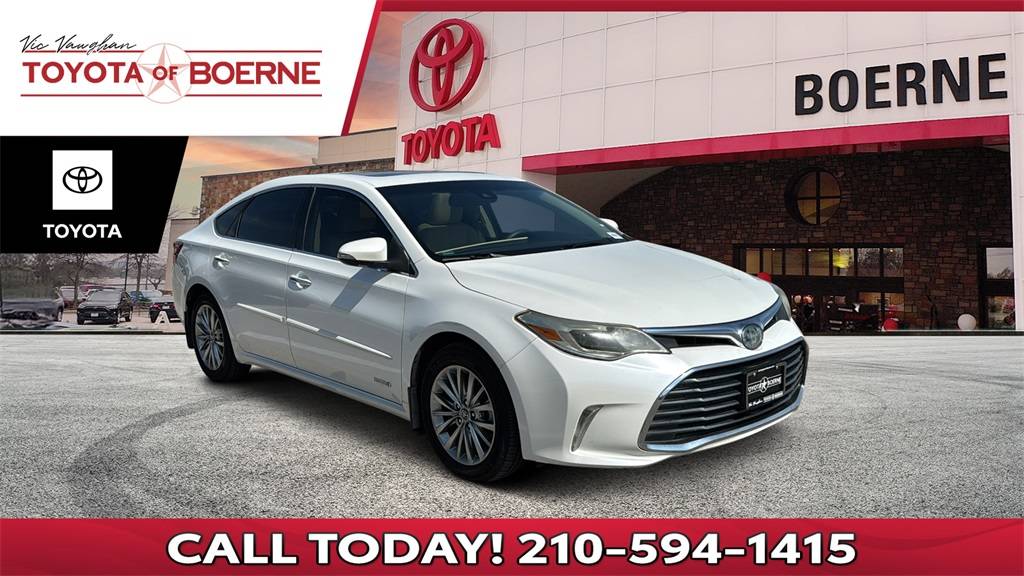 2016 Toyota Avalon Hybrid XLE Premium — Sedan — 120,613 mi — Boerne, TX