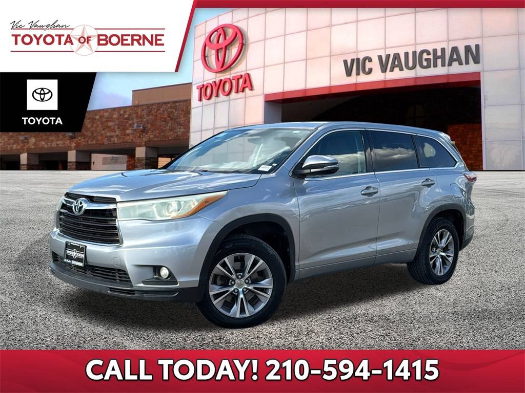 2015 Toyota Highlander LE Plus — SUV — 136,471 mi — Boerne, TX