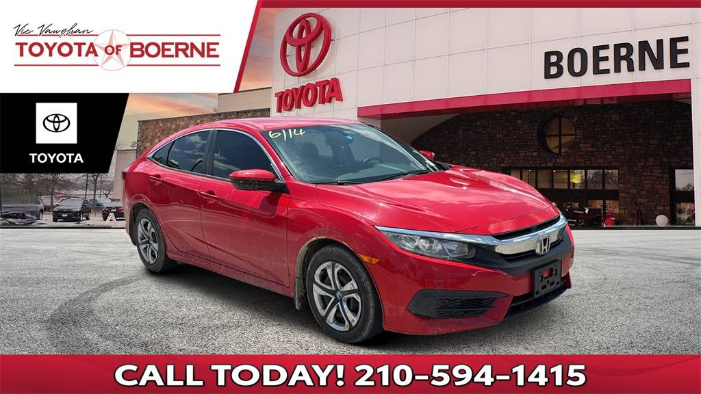 2017 Honda Civic LX — Sedan — 97,025 mi — Boerne, TX