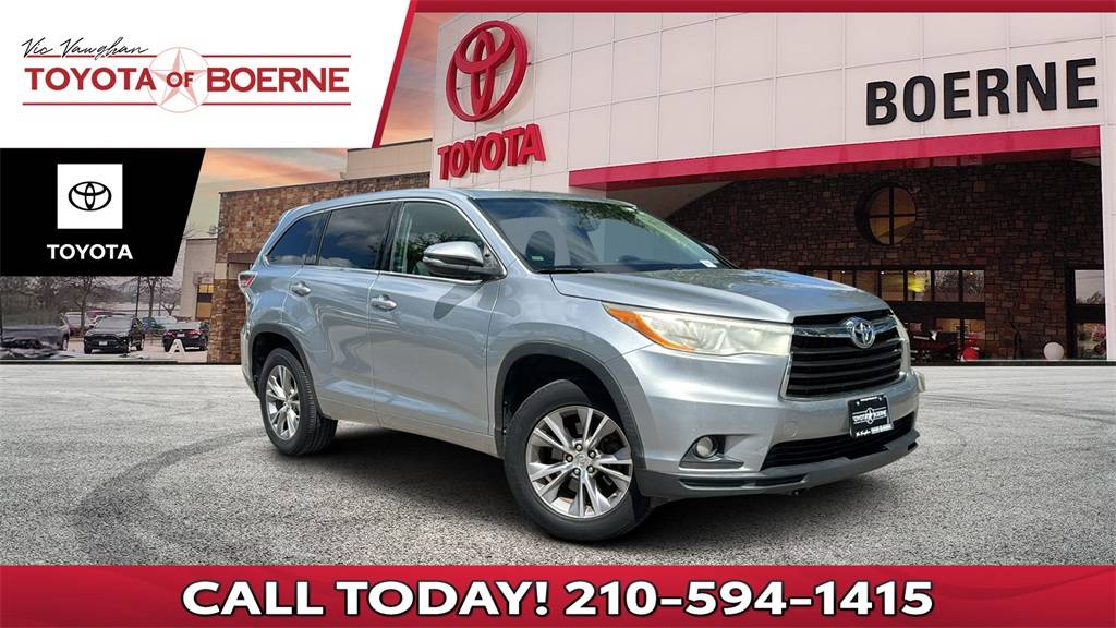2014 Toyota Highlander LE Plus — SUV — 197,806 mi — Boerne, TX