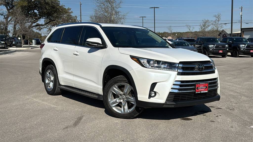 2019 Toyota Highlander Limited — SUV — 71,808 mi — Boerne, TX