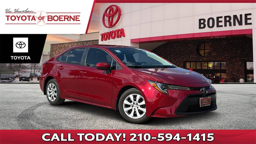 2025 Toyota Corolla LE — Sedan — 8,553 mi — Boerne, TX