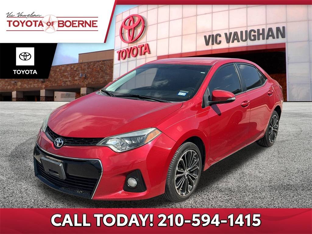 2014 Toyota Corolla S Plus — Sedan — 103,207 mi — Boerne, TX