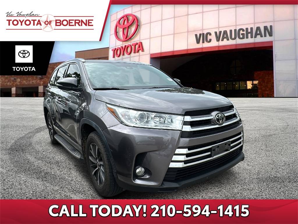 2019 Toyota Highlander XLE — SUV — 72,000 mi — Boerne, TX