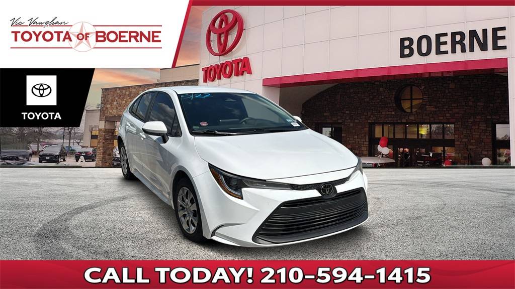 2023 Toyota Corolla LE — Sedan — 22,750 mi — Boerne, TX