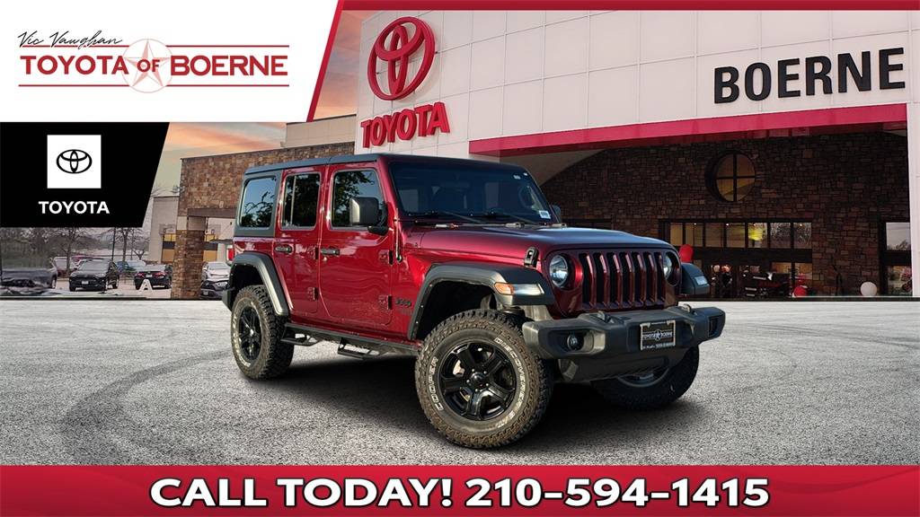 2021 Jeep Wrangler Sport S — SUV — 55,960 mi — Boerne, TX