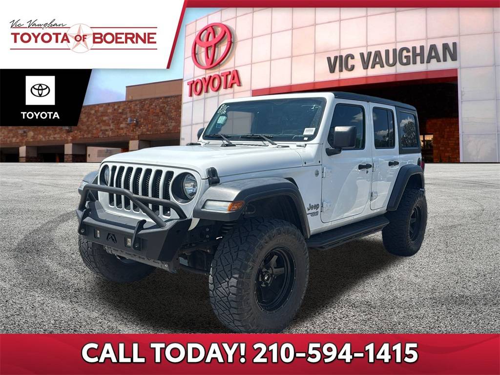 2018 Jeep Wrangler Sport S — SUV — 89,285 mi — Boerne, TX