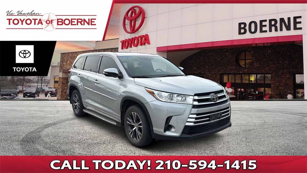 2017 Toyota Highlander LE V6 — SUV — 112,321 mi — Boerne, TX