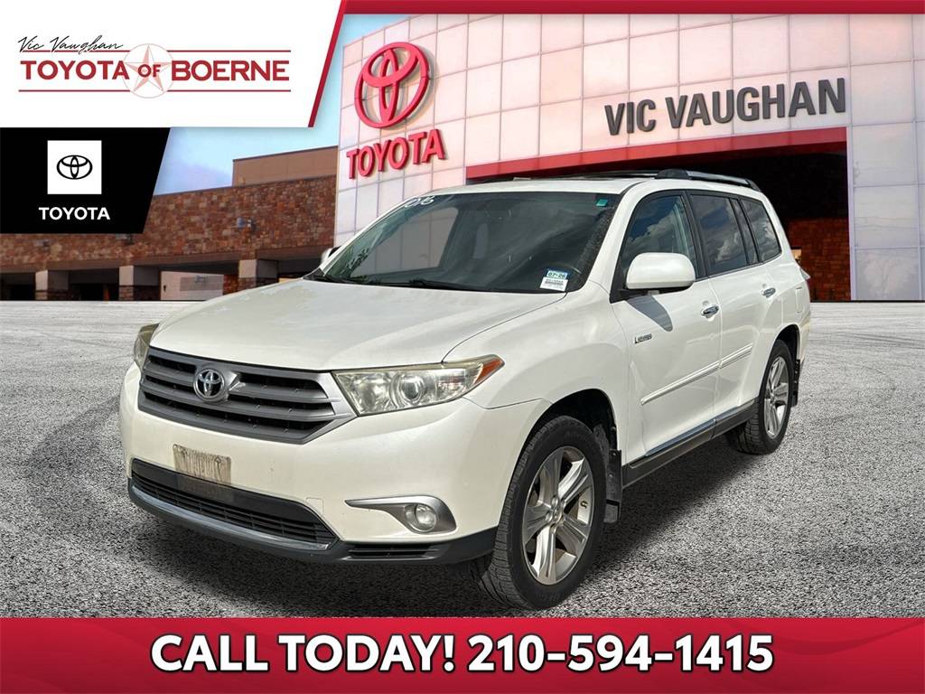 2013 Toyota Highlander Limited — SUV — 202,323 mi — Boerne, TX