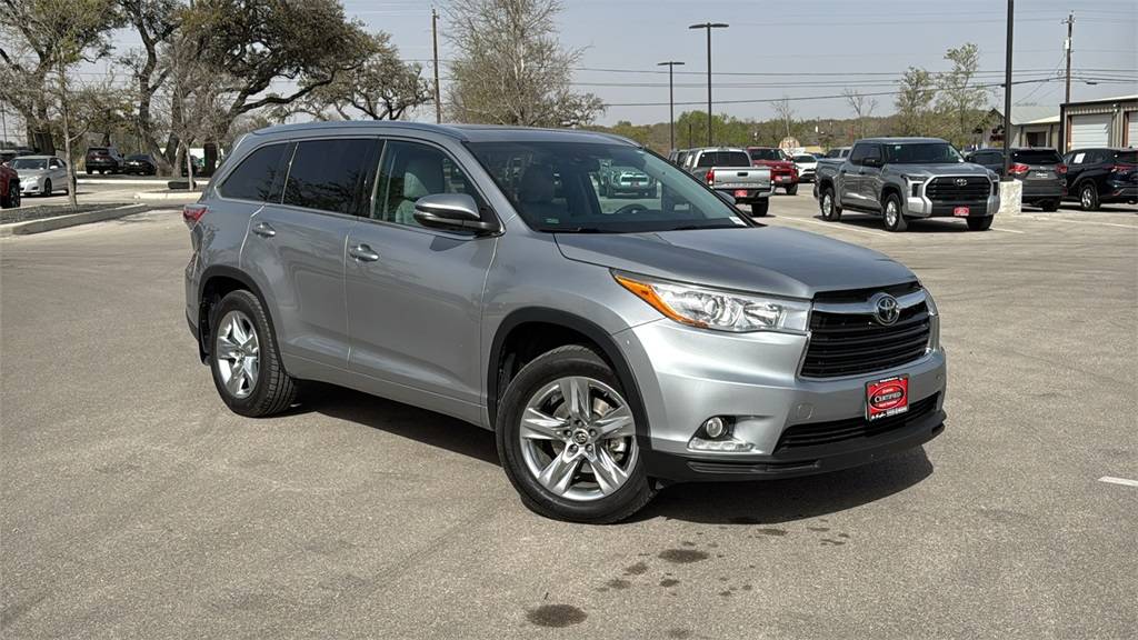 2016 Toyota Highlander Limited — SUV — 76,953 mi — Boerne, TX