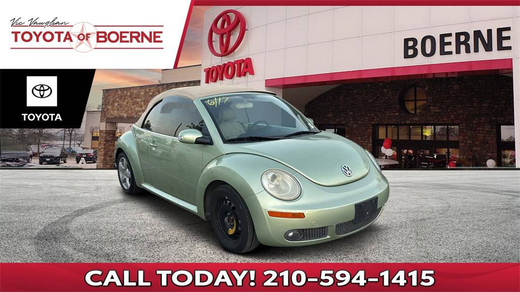 2007 Volkswagen New Beetle Base — Convertible — 105,380 mi — Boerne, TX
