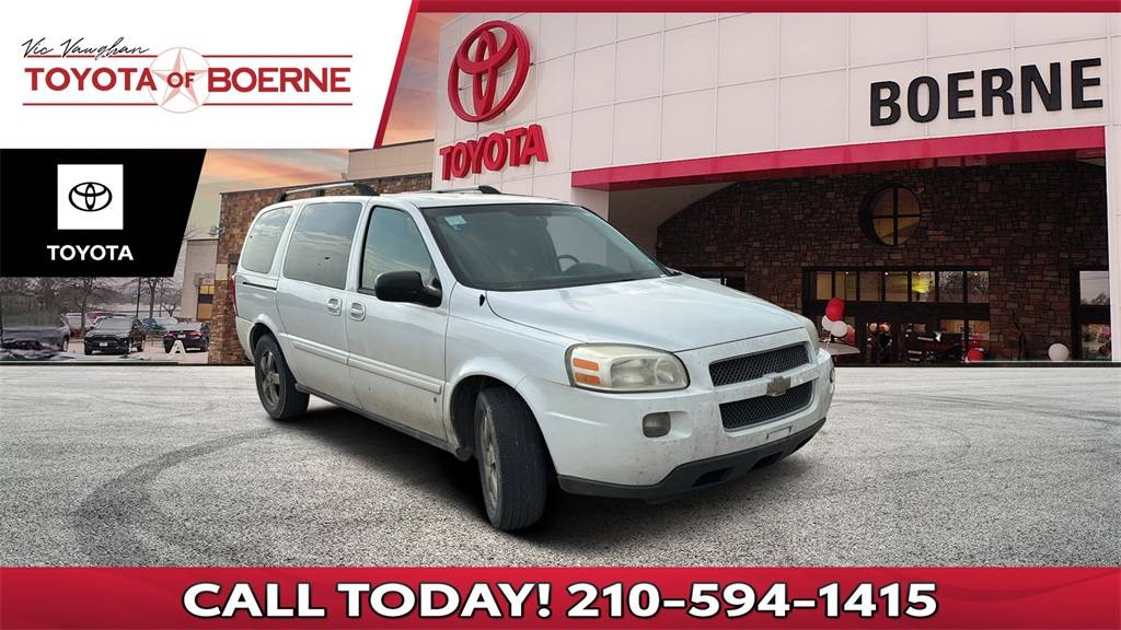 2008 Chevrolet Uplander 1LT — Minivan — 103,967 mi — Boerne, TX